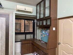 Kitchen in 2 BHK Apartment at Gala Pride Park, Manpada – for Rent