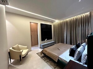 Living Room in 4 BHK Apartment at The Ananta Aspire, Utrathiya – for Sale