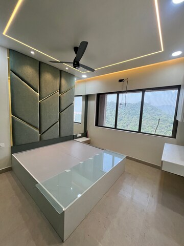 Kitchen in 2 BHK Apartment at Bhimjyani Verraton, Thane West – for Rent