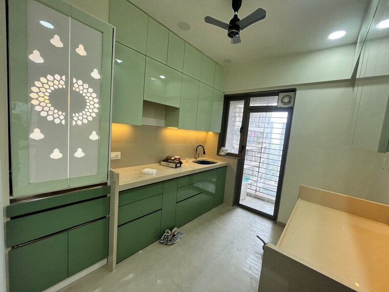 Kitchen, bhimjyani-verraton 2 Bedroom 1100 Sq.Ft. Apartment In Thane West Thane 9357429
