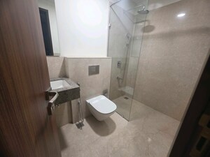 Bathroom in 3 BHK Apartment at Piramal Mahalaxmi, Mahalaxmi – for Rent