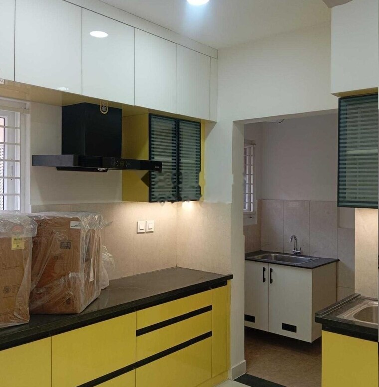 Kitchen, bollineni-bion 2.5 Bedroom 1650 Sq.Ft. Apartment In Kothaguda Hyderabad 9357427