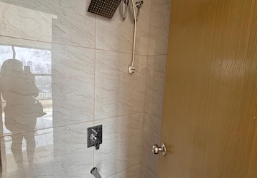 Bathroom in 1 BHK Apartment at Chandak 34 Park Estate, Goregaon West – for Rent