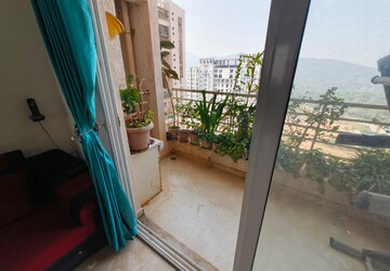 Balcony in 3 BHK Apartment at Puranik Rumah Bali, Ghodbunder Road – for Rent