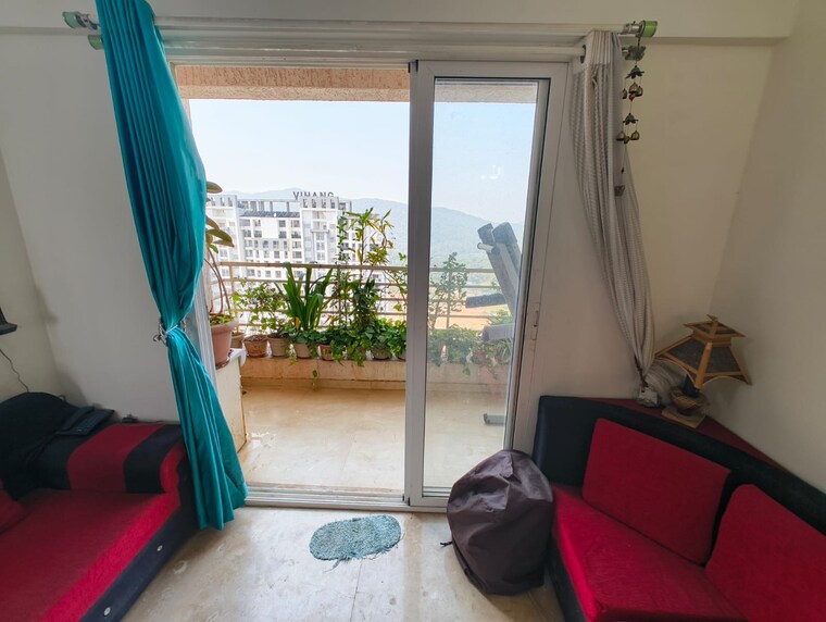 Balcony, puranik-rumah-bali 3 Bedroom 900 Sq.Ft. Apartment In Ghodbunder Road Thane 9357461