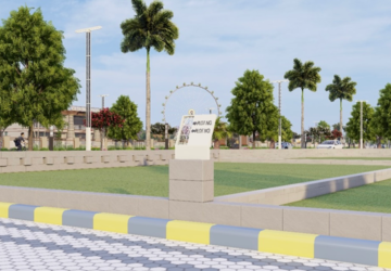 Plot – Exterior View View at Radiant The Royal Avenue, Kundan Nagar - for Sale