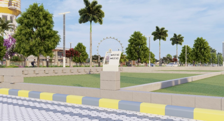 Exterior View, radiant-the-royal-avenue  111 Sq.Yd. Plot In Kundan Nagar Jaipur 9357509