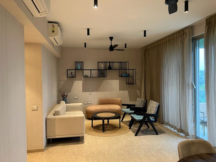 Living Room, one-hiranandani-park 3 Bedroom 1200 Sq.Ft. Apartment In Brahmand Thane 9357493