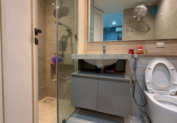 Bathroom in 3 BHK Apartment at One Hiranandani Park, Brahmand – for Sale