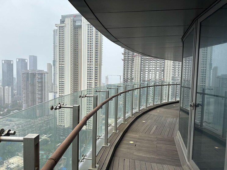 Balcony, lodha-the-world-towers-world-one-tier-2 3 Bedroom 1860 Sq.Ft. Apartment In Worli Mumbai 9357492