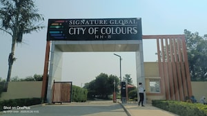  Plot – Exterior View View at Signature Global City of Colours, Nh 8 - for Sale