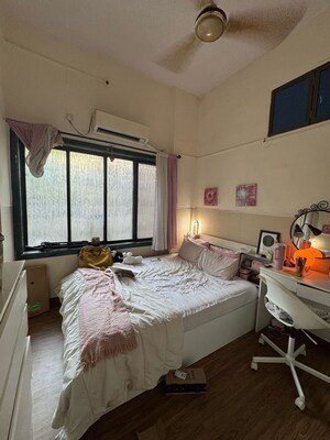 Bedroom in 1 BHK Apartment at Grecian Rock, Bhandup East – for Sale