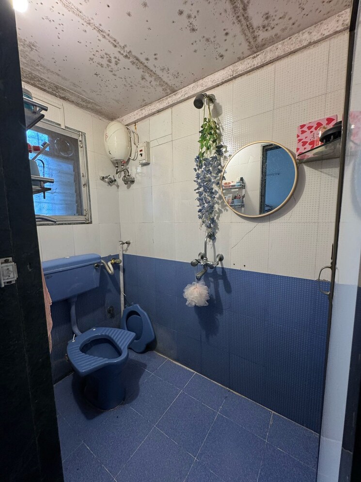 Bathroom, grecian-rock 1 Bedroom 375 Sq.Ft. Apartment In Bhandup East Mumbai 9357565