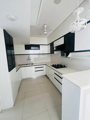 Kitchen in 2.5 BHK Apartment at Gera World of Joy, Kharadi – for Rent