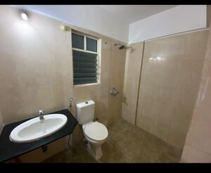 Bathroom in 2.5 BHK Apartment at Gera World of Joy, Kharadi – for Rent