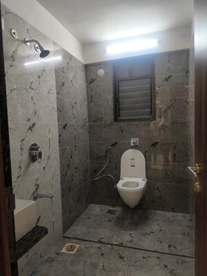 Bathroom in 2.5 BHK Apartment at Gera World of Joy, Kharadi – for Rent