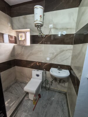 Bathroom in 2 BHK Builder Floor at Chittaranjan Park – for Rent