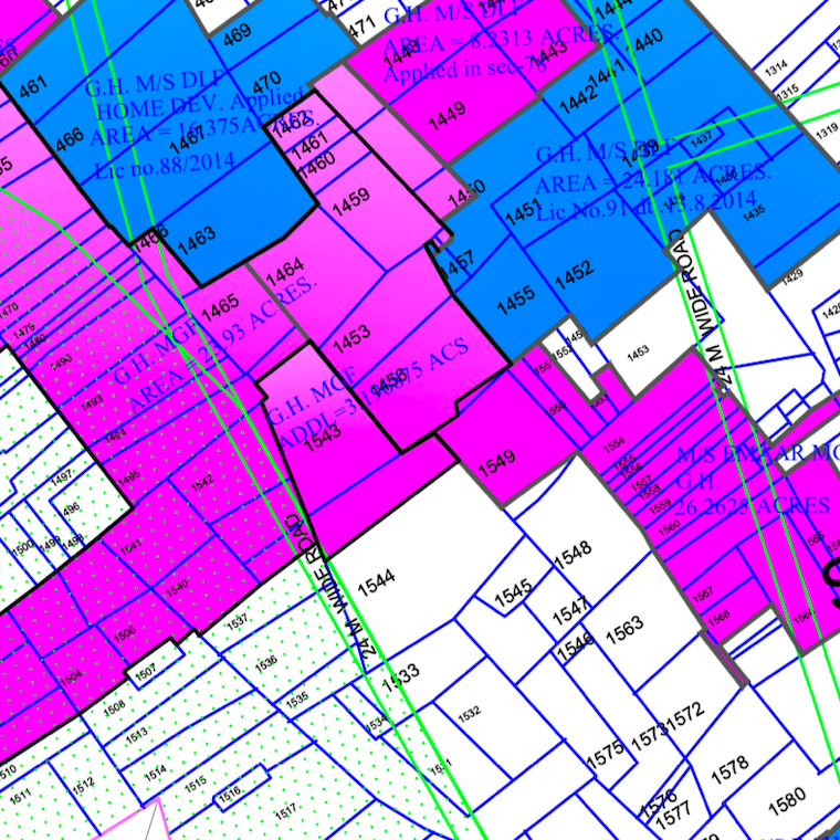 Map Location, millenium-residency 3 Bedroom 2250 Sq.Ft. Apartment In Islampur Gurgaon 9357750