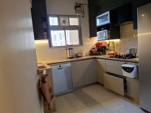 Kitchen in 2 BHK Apartment at Rutu Enclave, Kasarvadavali – for Rent