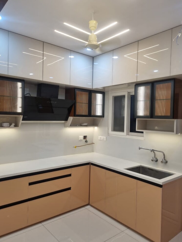 Kitchen, prestige-tranquil 3 Bedroom 2049 Sq.Ft. Apartment In Kokapet Hyderabad 9357776