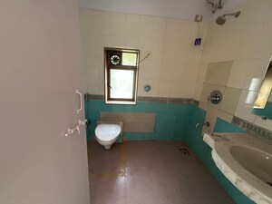 Bathroom in 2 BHK Apartment at Emerald Plaza, Manpada – for Rent