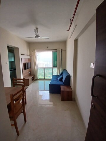 Living Room in 1 BHK Apartment at Sethia Imperial Avenue, Malad East – for Rent