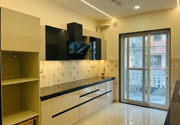 Kitchen in 4 BHK Builder Floor at Green Fields Colony – for Rent