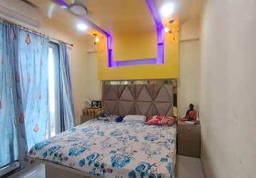 Bedroom in 2 BHK Apartment at Mahaavir Mahavir Astha, Kharghar Sector 7 – for Rent