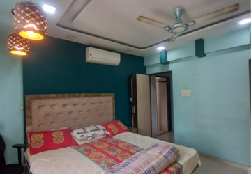 Bedroom in 2 BHK Apartment at Mahaavir Mahavir Astha, Kharghar Sector 7 – for Rent