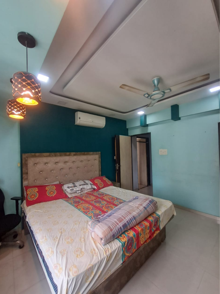 Bedroom, mahaavir-mahavir-astha 2 Bedroom 1200 Sq.Ft. Apartment In Kharghar Sector 7 Navi Mumbai 9357846