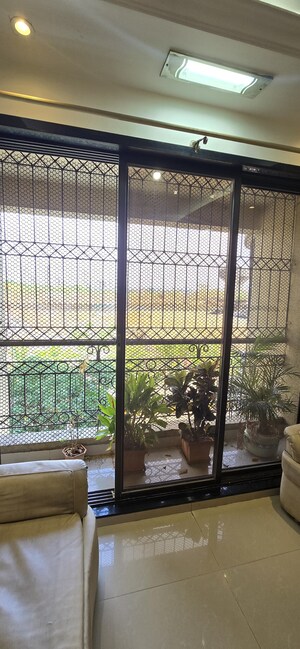 Balcony in 2 BHK Apartment at Ghansoli – for Rent