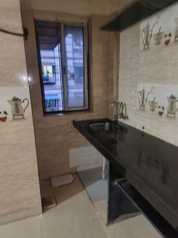 Kitchen in 1 RK Apartment at Marathon Complex, Kanjurmarg East – for Rent