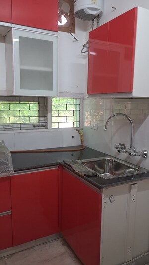 Kitchen in 2 BHK Builder Floor at Hauz Khas – for Rent