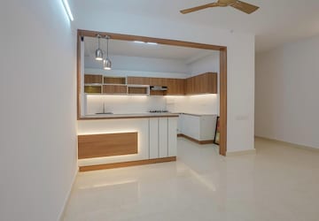 Staircase in 3 BHK Apartment at Brigade Cosmopolis, Whitefield – for Rent
