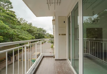 Balcony in 3 BHK Apartment at Brigade Cosmopolis, Whitefield – for Rent