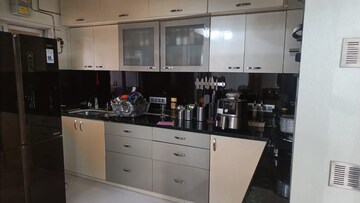 Kitchen in 3 BHK Apartment at Hiranandani Gardens Birchwood, Powai – for Rent