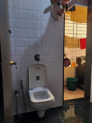 Bathroom in 1 BHK Apartment at Siddhi Highland Gardens, Dhokali – for Sale