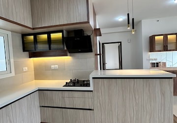 Kitchen in 3 BHK Apartment at Sobha Windsor, Whitefield – for Rent