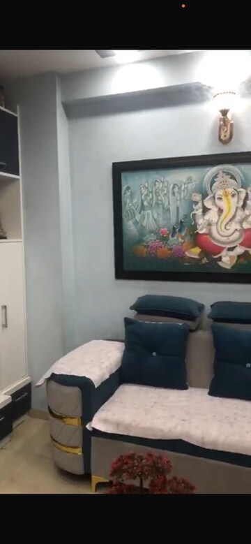 Living Room in 3 BHK Apartment at VVIP Addresses, Raj Nagar Extension – for Rent