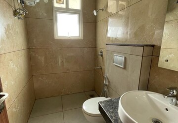 Bathroom in 3 BHK Apartment at La Prisma, Dhakoli – for Rent