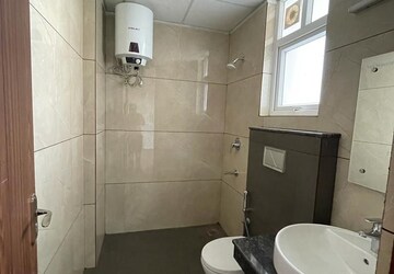 Bathroom in 3 BHK Apartment at La Prisma, Dhakoli – for Rent