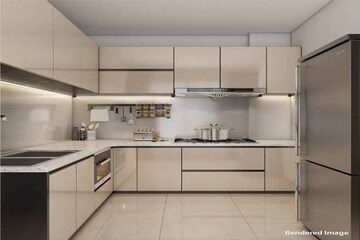 Kitchen in 2 BHK Apartment at Ajmera Greenfinity, Wadala East – for Sale