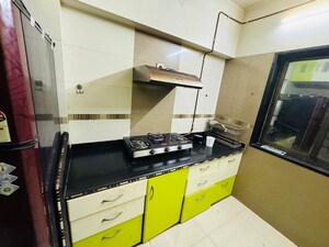Kitchen in 1 BHK Apartment at Regency Anantam, Dombivli East – for Rent