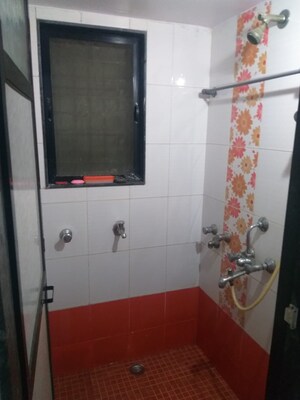 Bathroom in 1 BHK Apartment at Kopar Khairane – for Sale