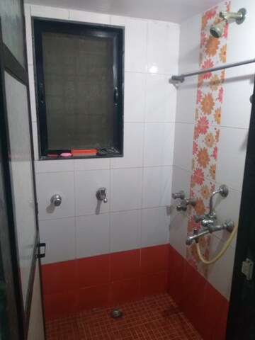 Bathroom in 1 BHK Apartment at Kopar Khairane – for Sale