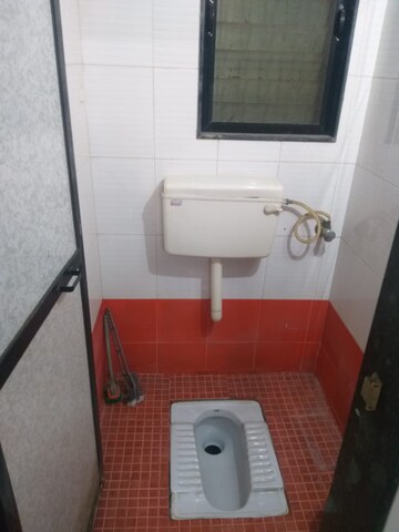 Bathroom in 1 BHK Apartment at Kopar Khairane – for Sale