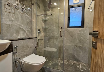 Bathroom in 3.5 BHK Apartment at Elan Nirvana, Sector 50 – for Rent