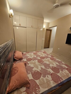 Bedroom in 3.5 BHK Apartment at Elan Nirvana, Sector 50 – for Rent