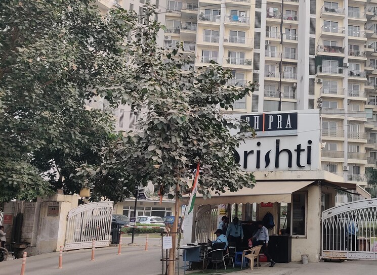 Exterior View, shipra-srishti 3 Bedroom 2350 Sq.Ft. Apartment In Ahinsa Khand 1 Ghaziabad 9358807