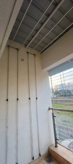 Building Lobby in 2 BHK Apartment at Shroff Signature Heights, Wakad – for Rent